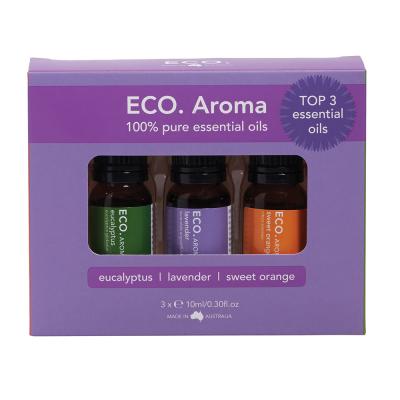 ECO. Modern Essentials Essential Oil Trio Top 3 Essential Oils 10ml x 3 Pack